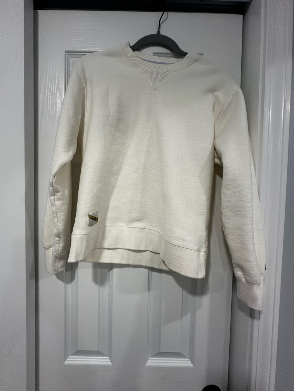 Tracksmith Off-White Crewneck Sweatshirt